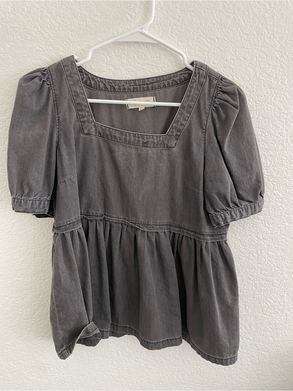 Madewell denim blouse
